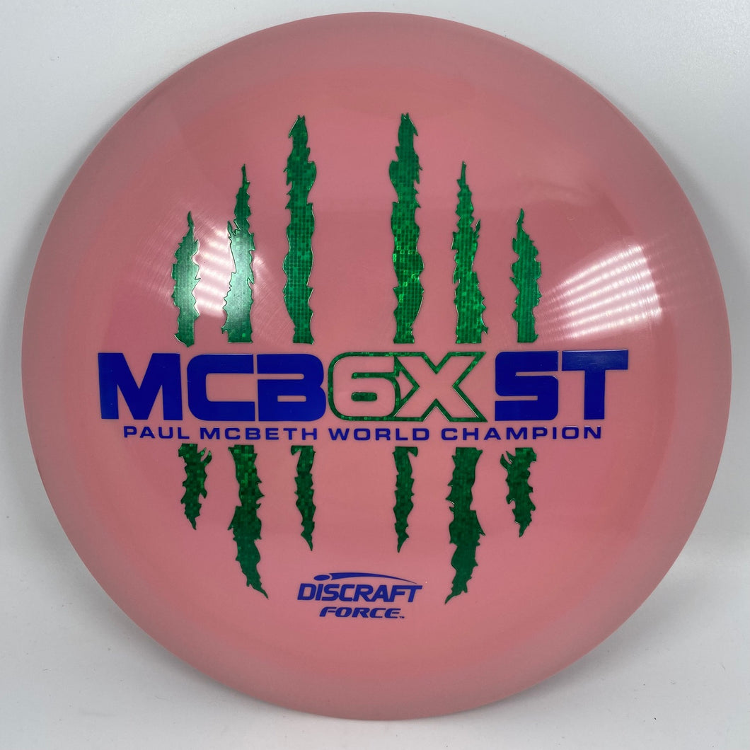 6x Paul Mcbeth Commemorative Force